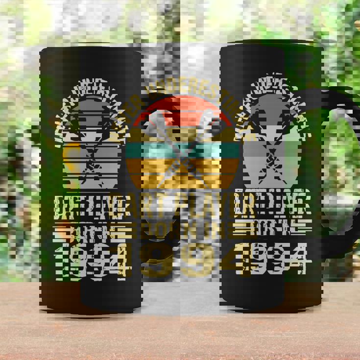 Never Underestimate Dart Player Born In 1994 Dart Darts Coffee Mug Gifts ideas