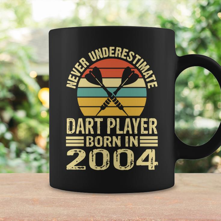 Never Underestimate Dart Player Born In 2004 Dart Darts Coffee Mug Gifts ideas