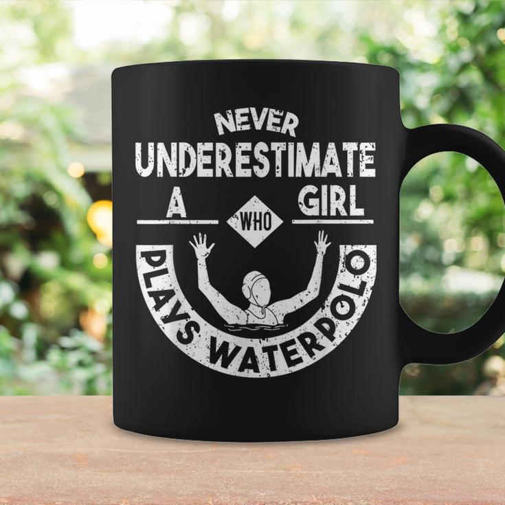Never Underestimate A Girl Who Waterpolo Waterball Coffee Mug Gifts ideas