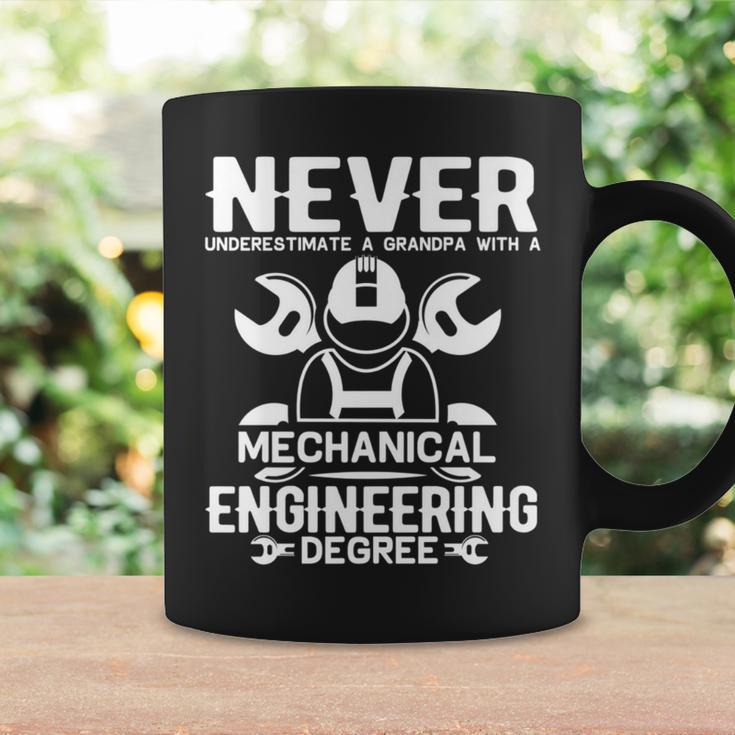 Never Underestimate A Grandpa With A Mechanical Engineering Coffee Mug Gifts ideas