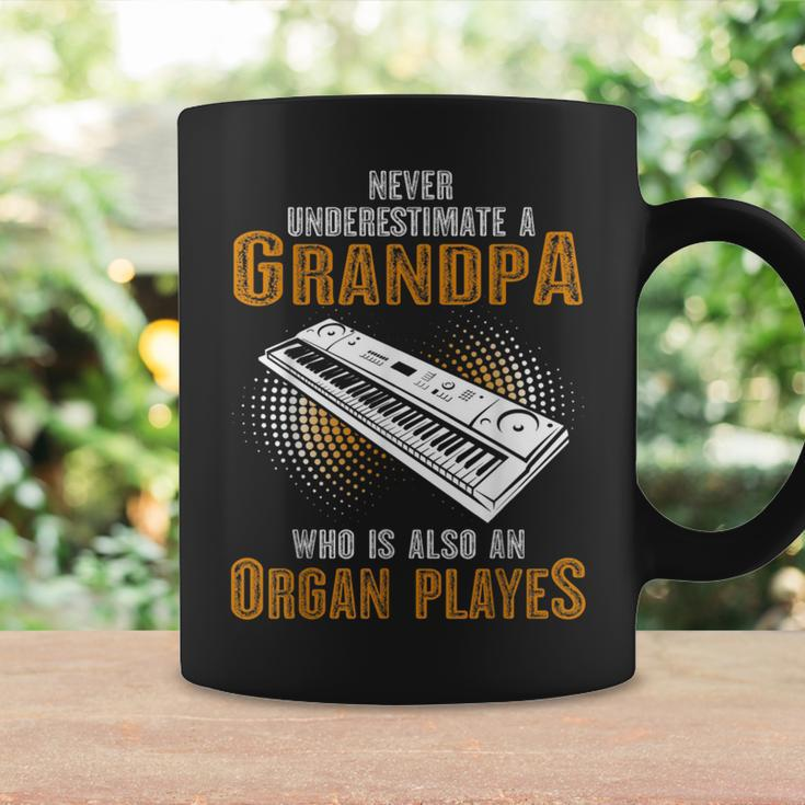 Never Underestimate Grandpa Who Is Also A Organ Player Coffee Mug Gifts ideas