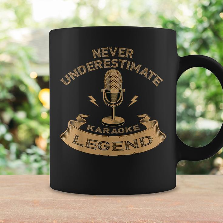 Never Underestimate Karaoke Legend Coffee Mug Gifts ideas