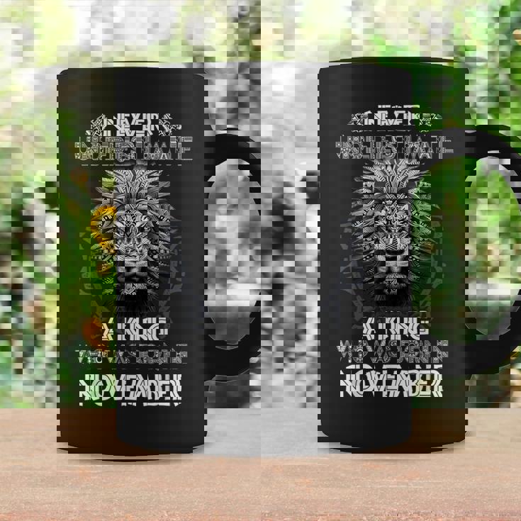 Never Underestimate A King Who Was Born In November Coffee Mug Gifts ideas