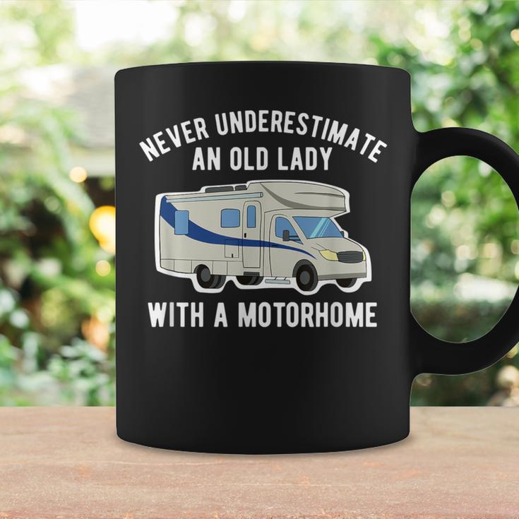 Never Underestimate An Old Lady With A Motorhome Coffee Mug Gifts ideas