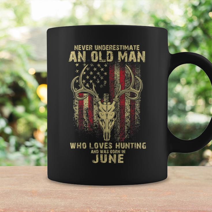 Never Underestimate An Old Man Loves Hunting Born In June Coffee Mug Gifts ideas
