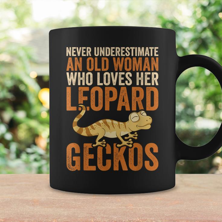 Never Underestimate An Old Woman With Leopard Geckos Coffee Mug Gifts ideas