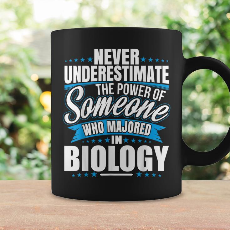 Never Underestimate The Power Of Biology Major Coffee Mug Gifts ideas