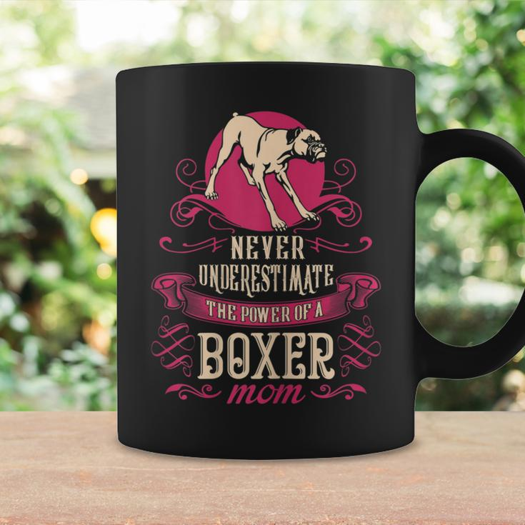 Never Underestimate Power Of Boxer Mom Coffee Mug Gifts ideas