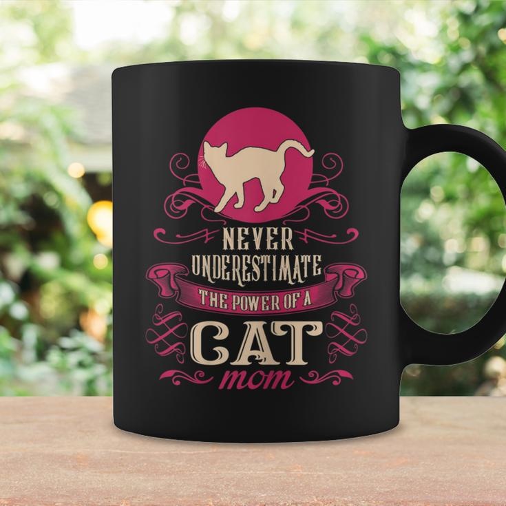 Never Underestimate Power Of Cat Mom Coffee Mug Gifts ideas