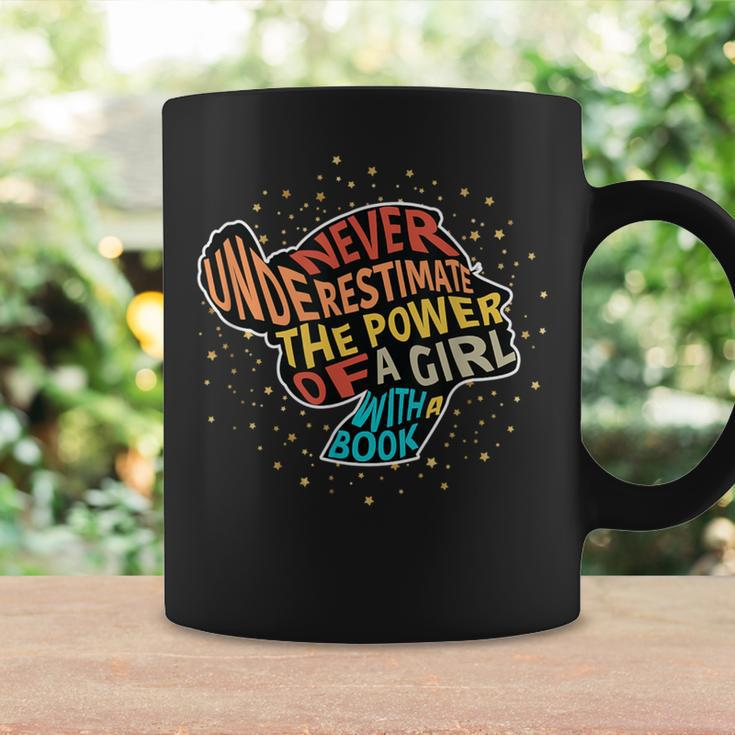 Never Underestimate The Power Of A Girl With Book Feminist Coffee Mug Gifts ideas