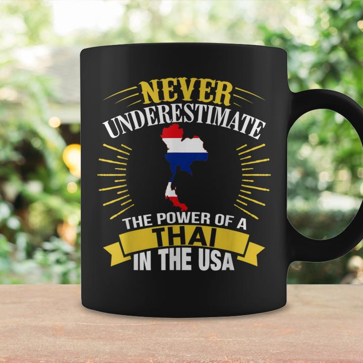 Never Underestimate The Power Of A Thai In Usa Coffee Mug Gifts ideas