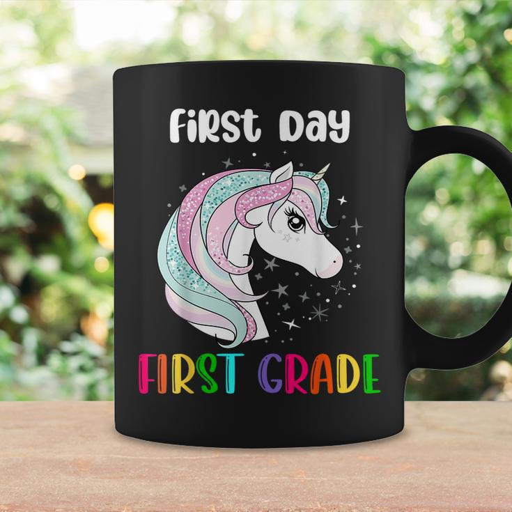 Unicorn First Day Of First Grade 1St Day Of School Girls Coffee Mug Gifts ideas