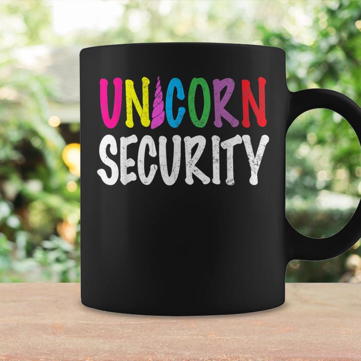 Unicorn Security Halloween Costume Mom Dad Adult Daughter Coffee Mug Gifts ideas