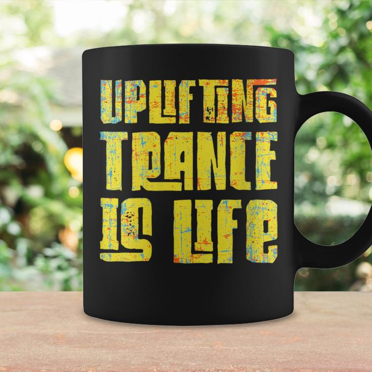 Uplifting Trance Is Life Goa Psy Acid Music Women Coffee Mug Gifts ideas