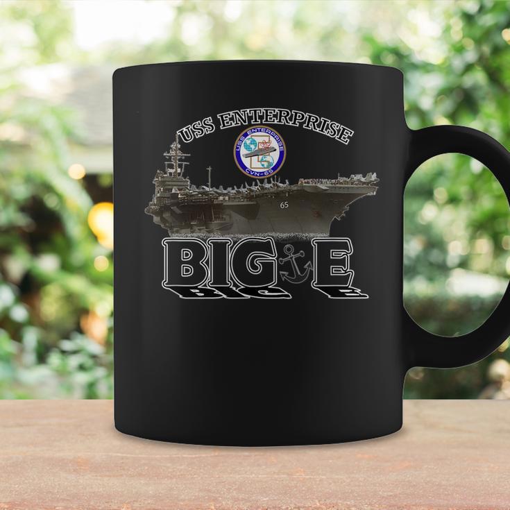 Uss Enterprise Cvn65 Bige Coffee Mug | Mazezy