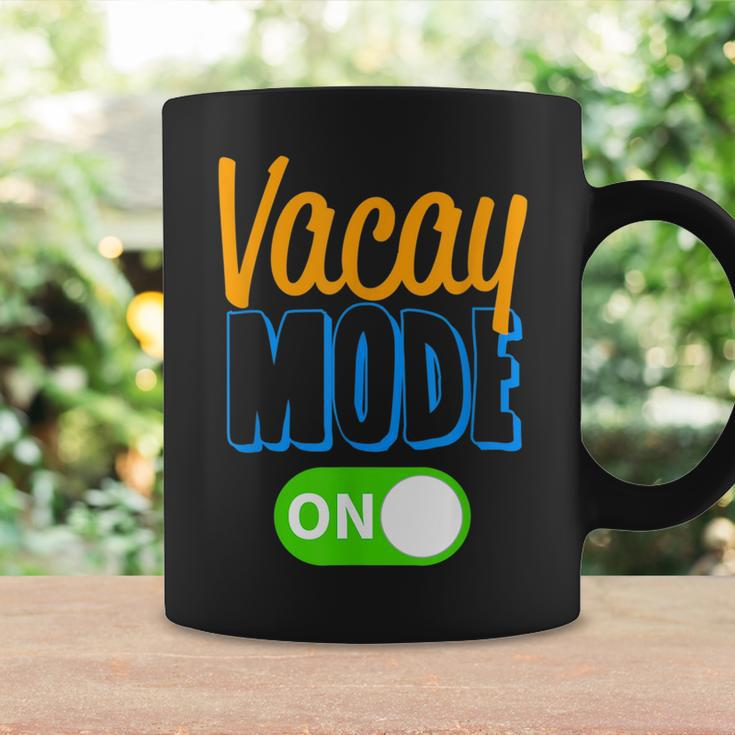 Vacay Mode On Family Vacation FunnyFor Men Women Family Vacation Funny Designs Funny Gifts Coffee Mug Gifts ideas