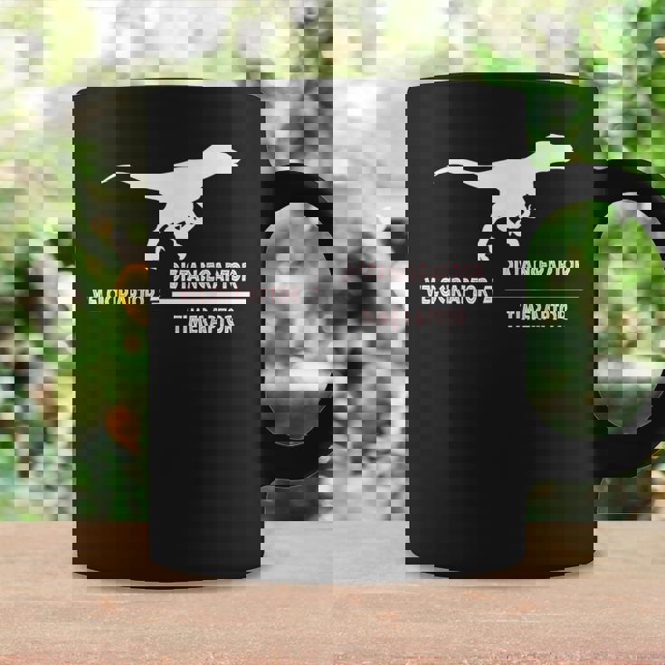 Velociraptor Physics Distance Time Formula Dinosaur Teacher Coffee Mug Gifts ideas