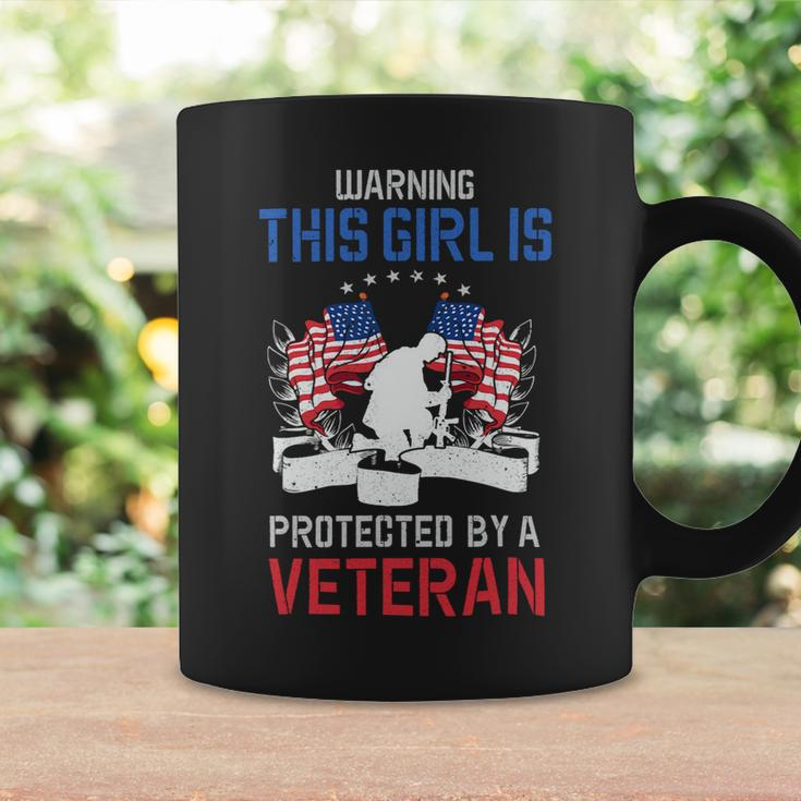 Veteran Vets This Girl Is Protected By A Veteran 4Th Of July Veterans Coffee Mug Gifts ideas