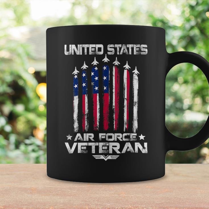 Veteran Vets US Air Force Us Veterans 4Th Of July American Flag 110 Veterans Coffee Mug Gifts ideas