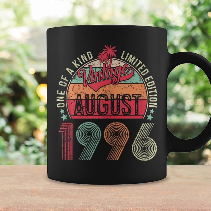 Vintage 27 Years Old August 1996 27Th Birthday Men Women Coffee Mug Gifts ideas