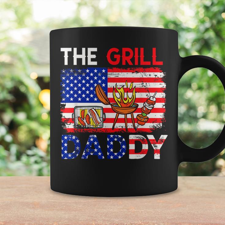 Vintage American Flag The Grill Dad Costume Bbq Grilling Coffee Mug Gifts ideas
