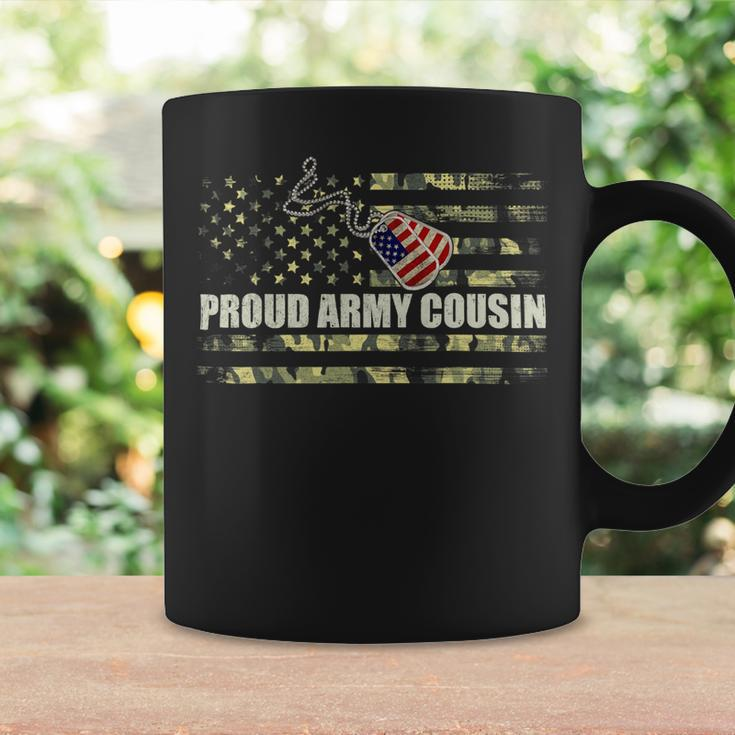 Vintage American Flag Proud Army Cousin Veteran Day Gift 75 Coffee Mug Gifts ideas