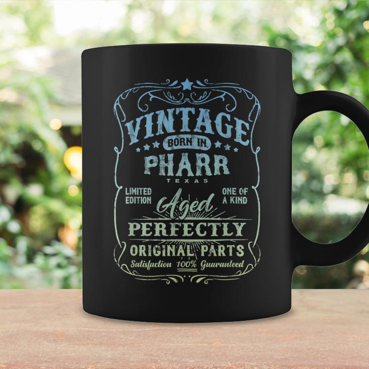 Vintage Born In Pharr Texas Classic Birthday Coffee Mug Gifts ideas