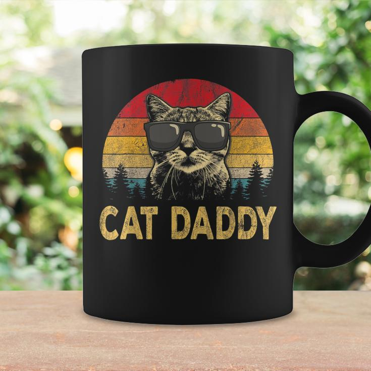 Vintage Cat Daddy Funny Cat Lover Cat Dad Fathers Gifts For Cat Lover Funny Gifts Coffee Mug Gifts ideas