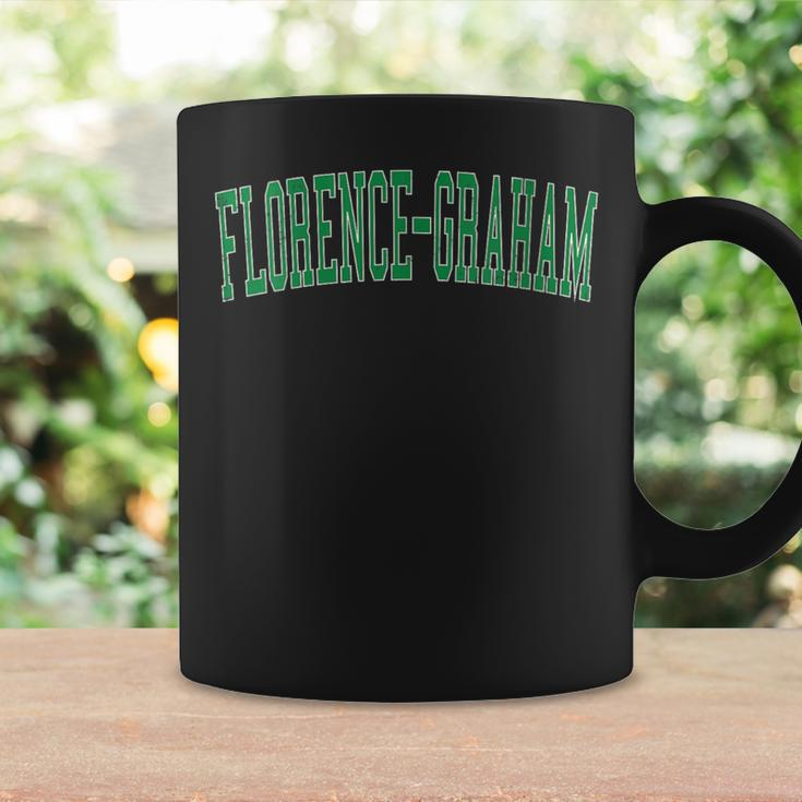 Vintage Florence-Graham Ca Distressed Green Varsity Style Coffee Mug Gifts ideas