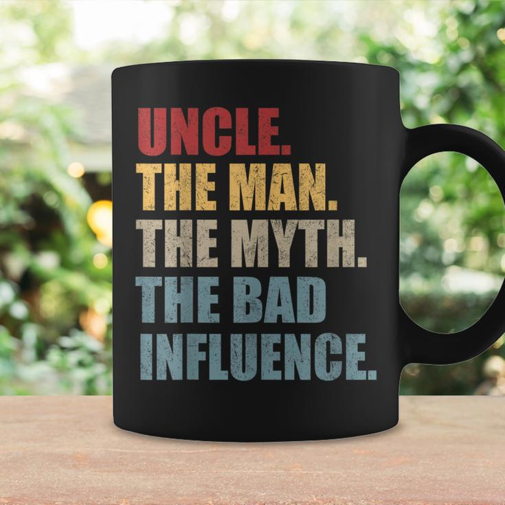 Vintage Fun Uncle Man Myth Bad Influence Coffee Mug Gifts ideas