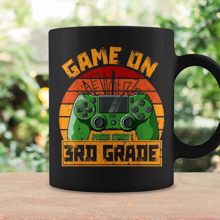 Vintage Game On 3Rd Grade First Day Gamer Boy Back To School Coffee Mug Gifts ideas