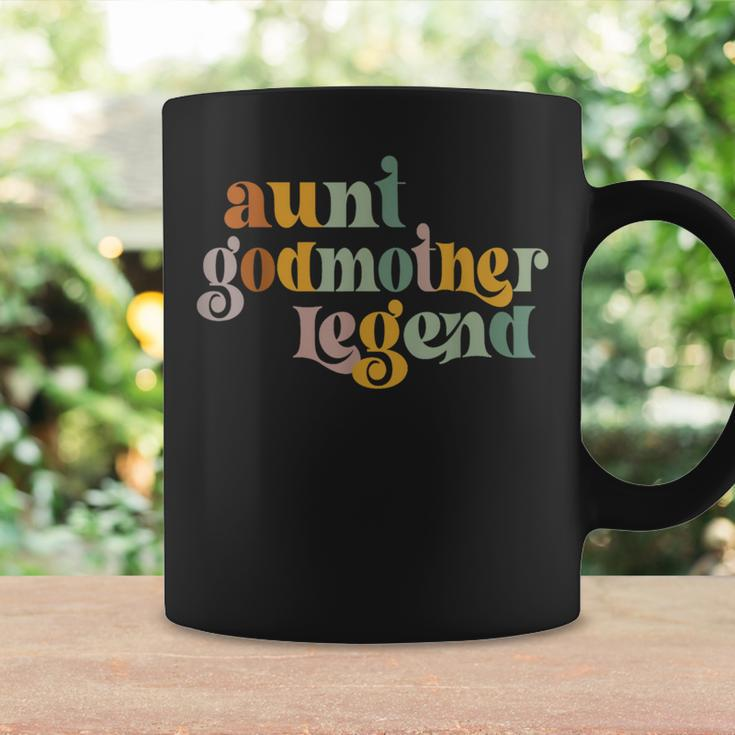 Vintage Groovy Aunt Godmother Legend Coffee Mug Gifts ideas