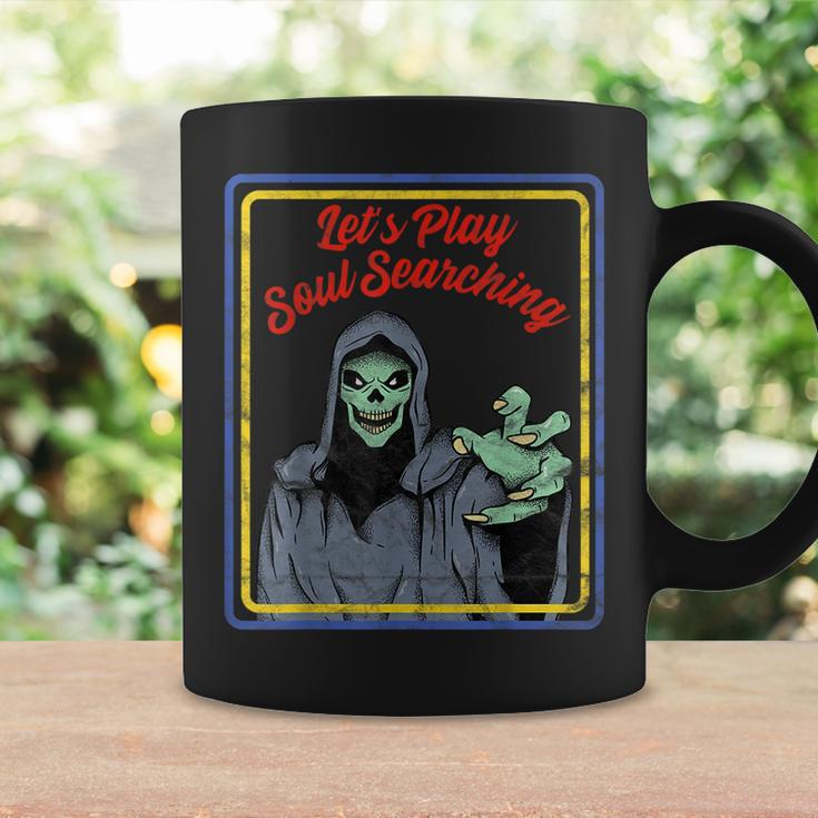 Vintage Horror Soul Searching Grim Reaper Reaper Coffee Mug Gifts ideas