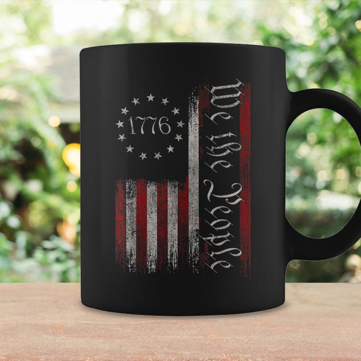 Vintage Old American Flag Patriotic 1776 We The People Usa Coffee Mug Gifts ideas