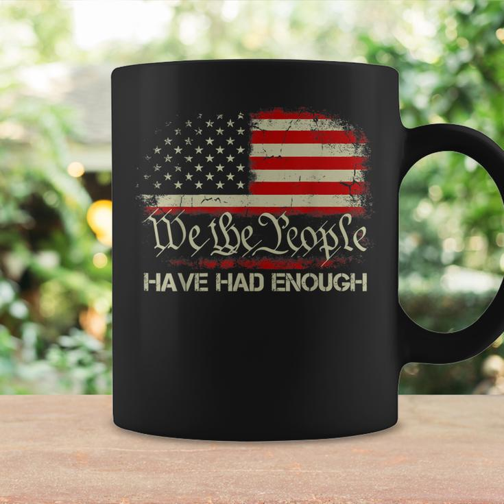Vintage Old Usa Flag We The People Have Had Enough Coffee Mug Gifts ideas