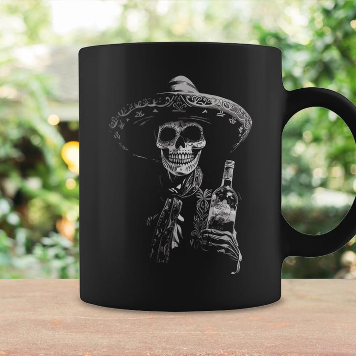 Vintage Skeleton Tequila Mexico Dia De Los Muertos Mexican Coffee Mug Gifts ideas