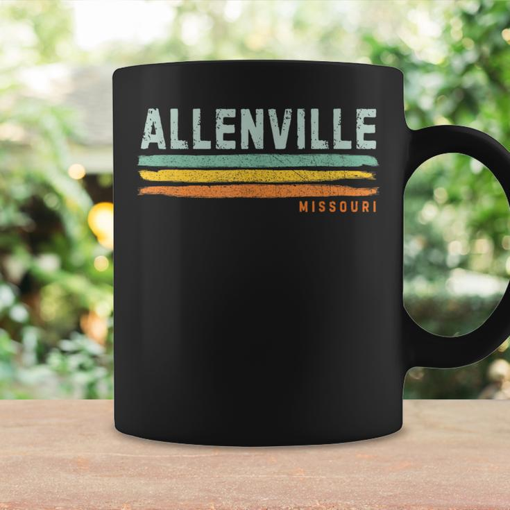 Vintage Stripes Allenville Mo Coffee Mug Gifts ideas