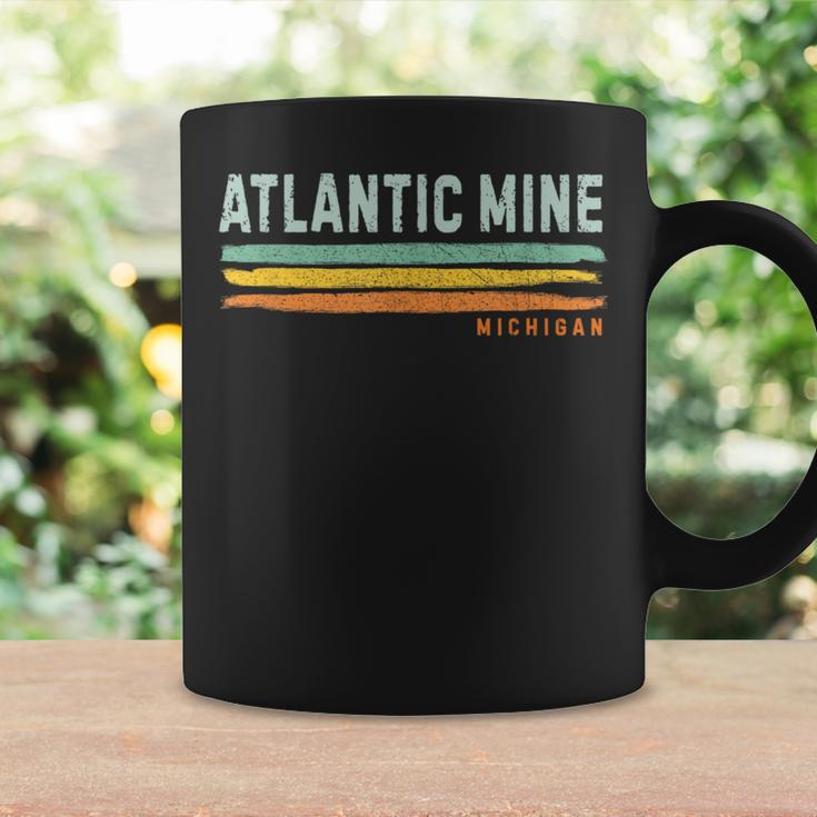 Vintage Stripes Atlantic Mine Mi Coffee Mug Gifts ideas