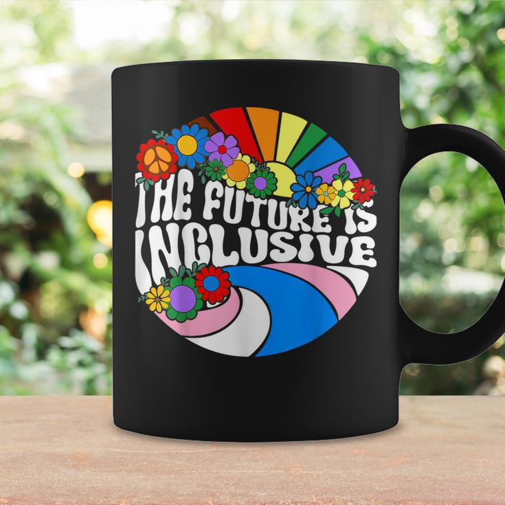 Vintage The Future Is Inclusive Lgbt Gay Rights Pride Coffee Mug Gifts ideas