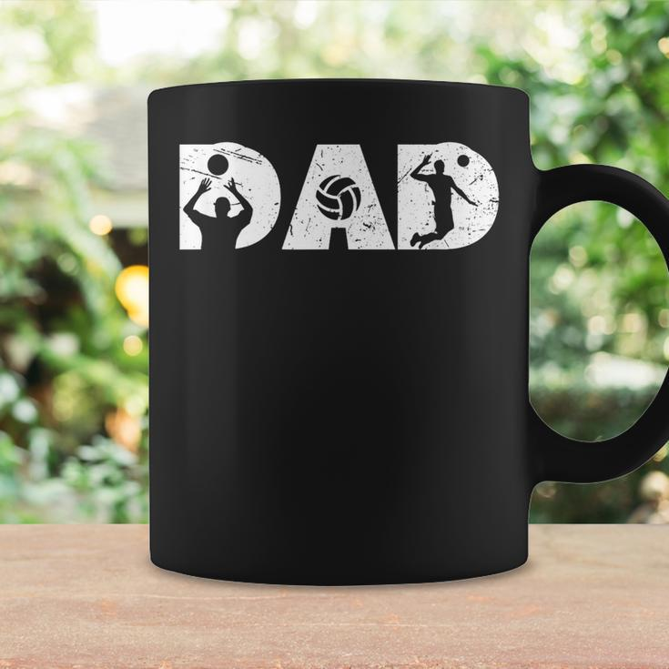 Vintage Volleyball Dad Volleyball Players Family Fathers Day Coffee Mug Gifts ideas