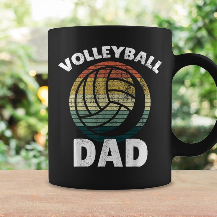 Volleyball Vintage I Dad Father Support Teamplayer Gift Coffee Mug Gifts ideas