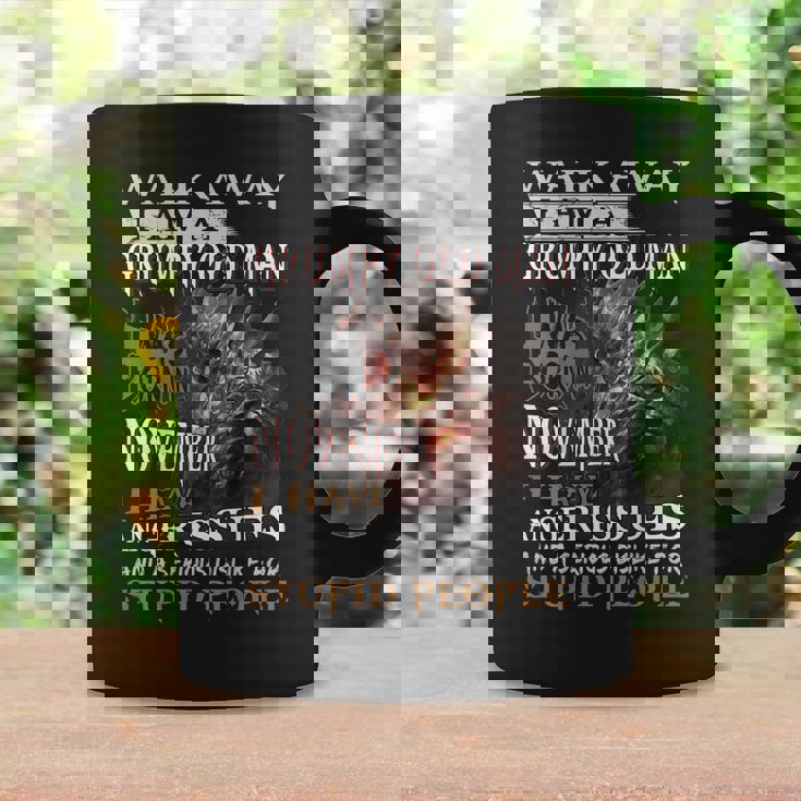 Walk Away I Am A Grumpy Old Man I Was Born In November Gift For Mens Coffee Mug Gifts ideas