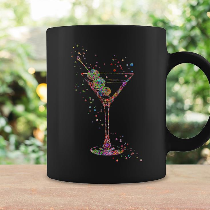 Watercolor Glass Of Martini Cocktails Wine Shot Alcoholic Coffee Mug Gifts ideas