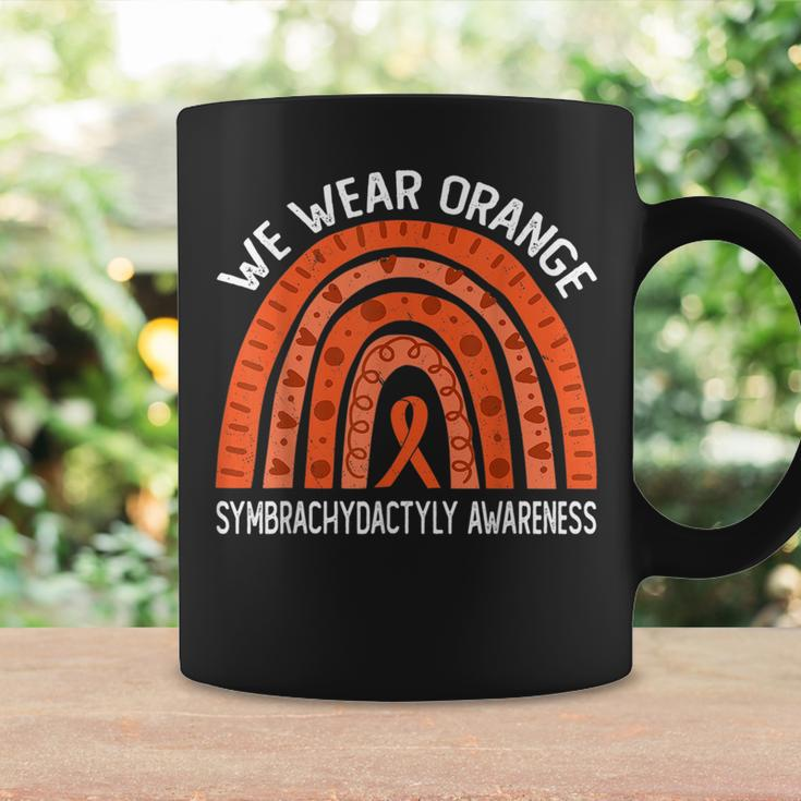 We Wear Orange Rainbow For Symbrachydactyly Awareness Coffee Mug Gifts ideas