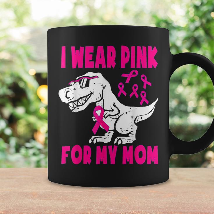 I Wear Pink For My Mom Breast Cancer Awareness Toddler Son Coffee Mug Gifts ideas