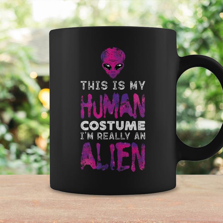 Weird This Is My Human Costume I'm Really An Alien Coffee Mug Gifts ideas