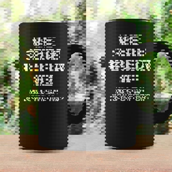 White Straight Republican Male - Funny Republican Coffee Mug Gifts ideas