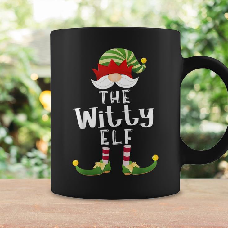 Witty Elf Group Christmas Pajama Party Coffee Mug Gifts ideas