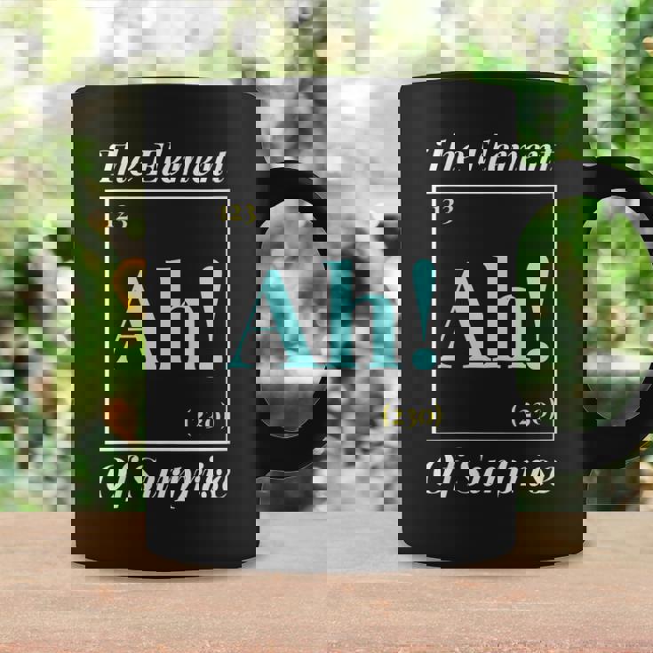 Womens Ah The Element Of Surprise - Nerd Periodic Table Coffee Mug Gifts ideas
