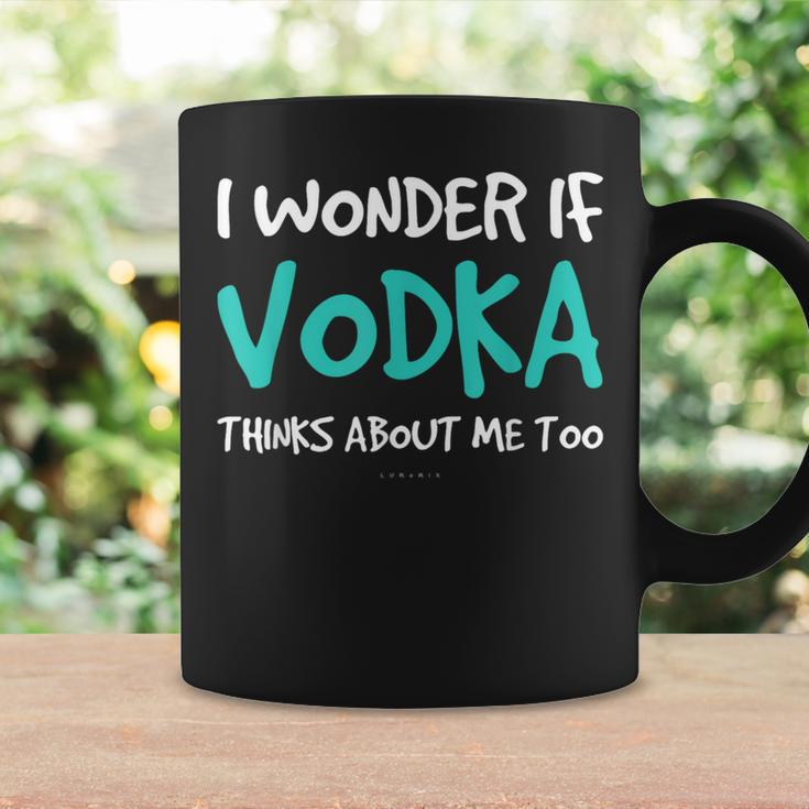 I Wonder If Vodka Drinking Alcohol Coffee Mug Gifts ideas